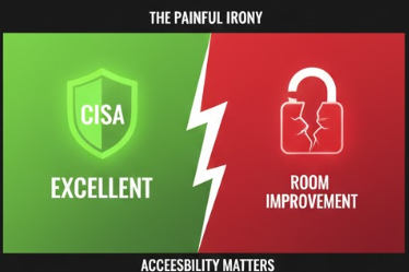The Painful Irony: CISA (Excellent) vs DHS (Room for Improvement)