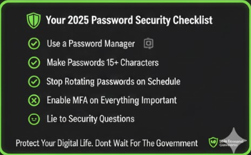 Your 2025 Password Security Checklist
