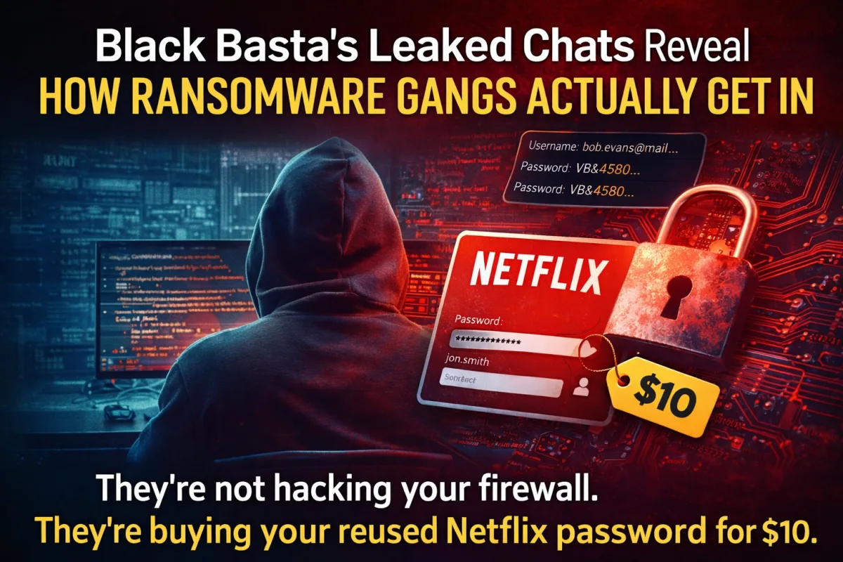 Black Basta's Leaked Chats Reveal How Ransomware Gangs Actually Get In
