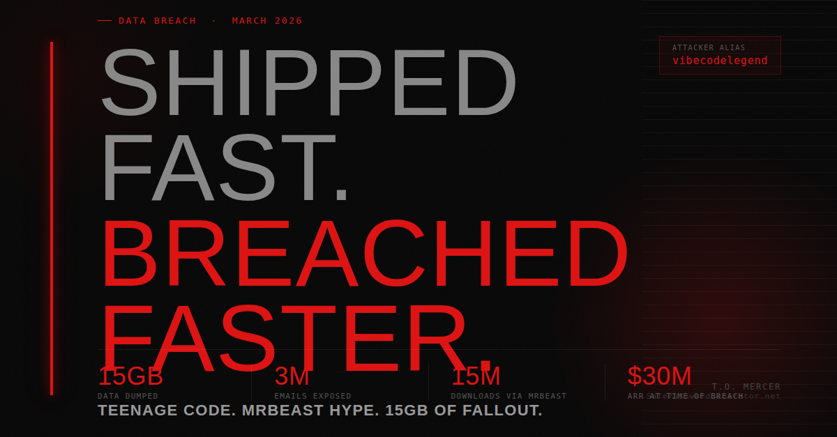 Cal AI data breach 2026 security visualization