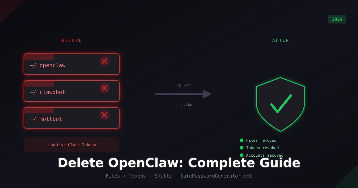 Delete OpenClaw: Complete Guide (2026)